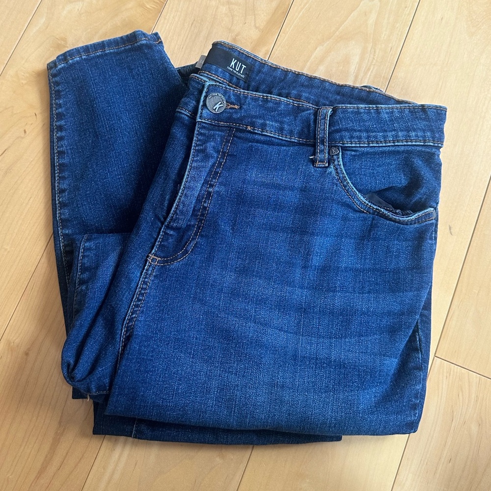 KUT Donna High Rise Ankle Skinny Denim